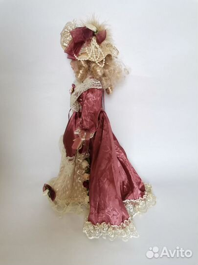 Коллекционная кукла 30 см из керамики фарфора