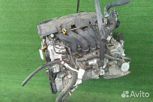 Двигатель в сборе двс toyota auris NZE151 1NZ-FE 2