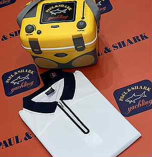 Paul&Shark Yachting Поло Zip Luxury Оригинал 4XL