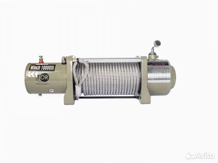 Лебедка авто ла S10000 г/п 4536 кг 28 м 12V