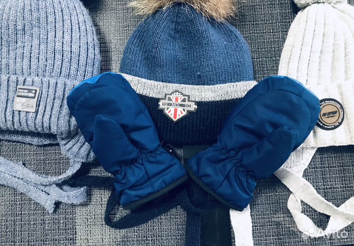 Шапка ушанка детская