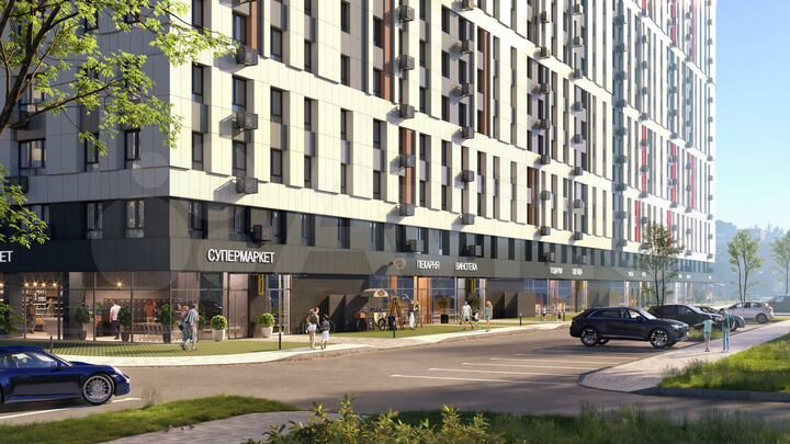 1-к. квартира, 41,7 м², 6/17 эт.