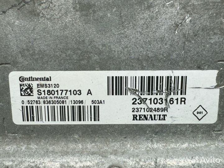 Блок управления efi Renault Samsung Sm3 L38 H4M