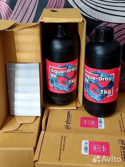 Фотополимерная смола Phrozen 8k Серая 1000 g