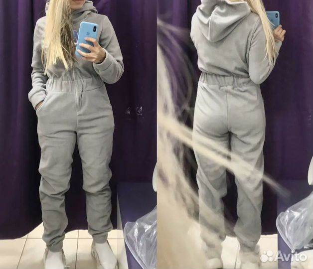 Комбинезон женский теплый