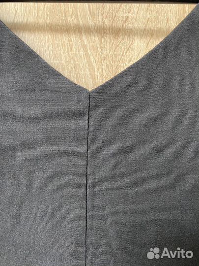 Платье из стираного льна