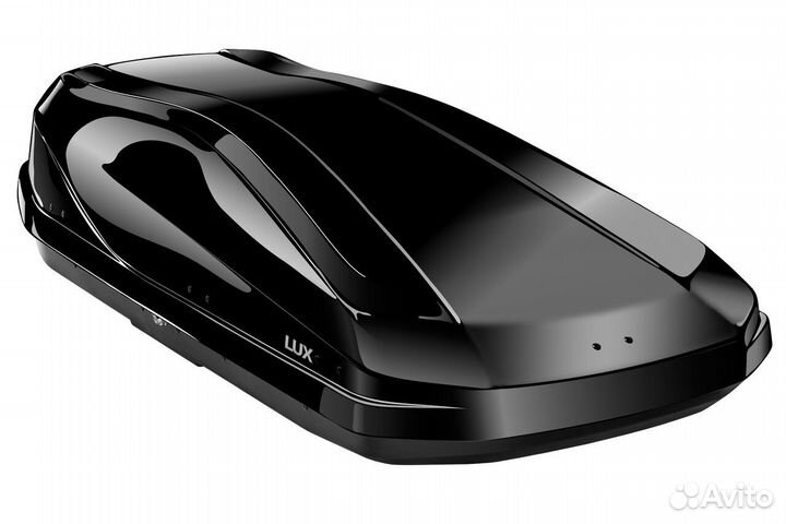 Бокс на крышу LUX Irbis 175 черный глянцевый 450л