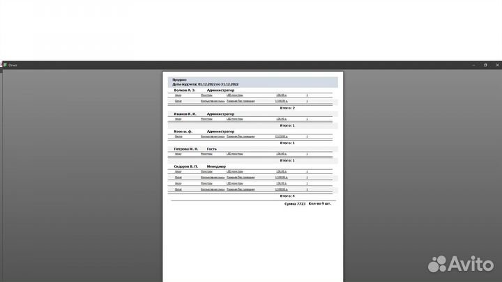 Разработка баз данных