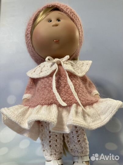Вязаный наряд на куклу Мия Mia Nines d onil