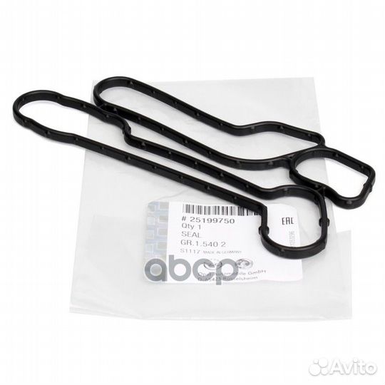 Прокладка теплообменника масляного фильтра opel