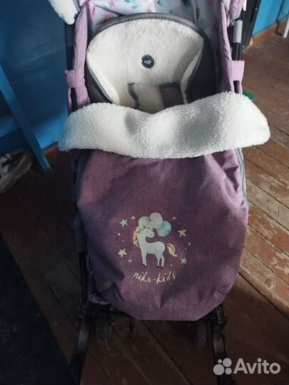 Санки коляска ника 7 8