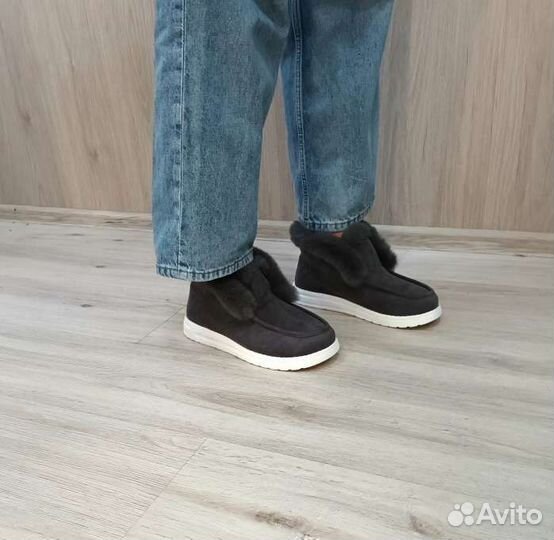 Лоферы женские на меху Новые