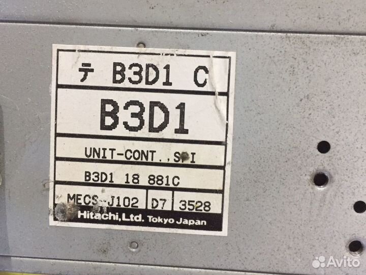 Эбу B3D1 mazda 121
