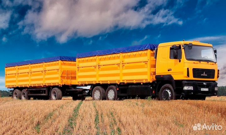 Водитель зерновоза, вахта