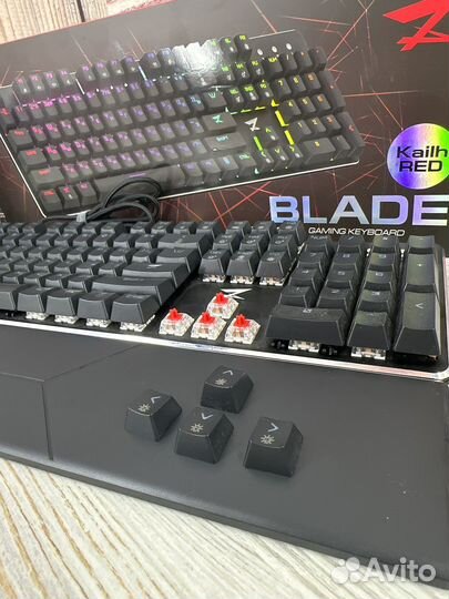 Игровая клавиатура ZET gaming Blade Kailh Red