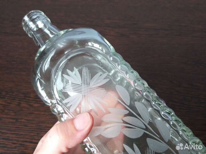 Графин штоф стеклянный 1 литр