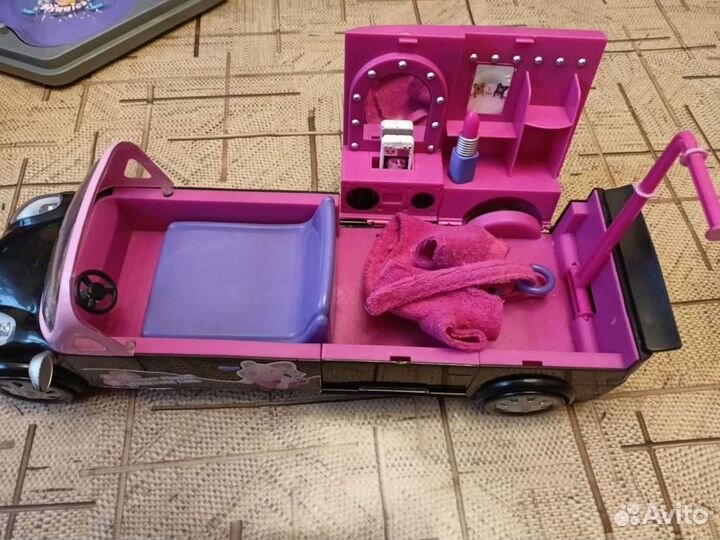 Набор Хрюша в чашке, автомобиль и салон красоты