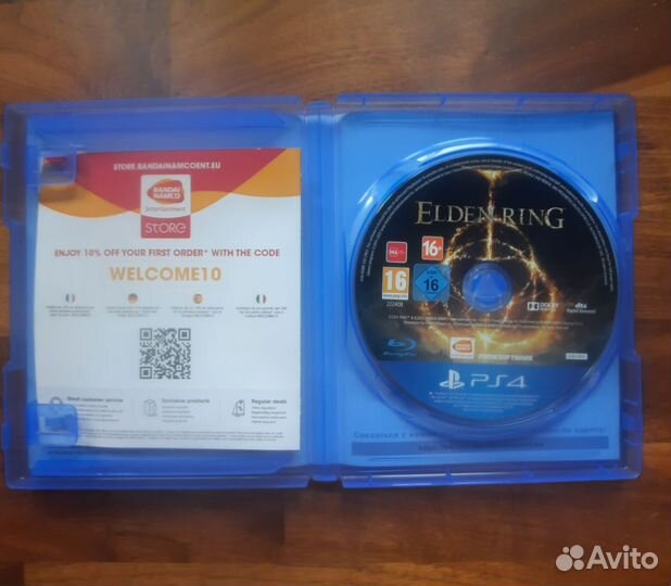 Диск Elden Ring для PS4