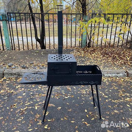 Мангал «Трансформер» С печкой под казан