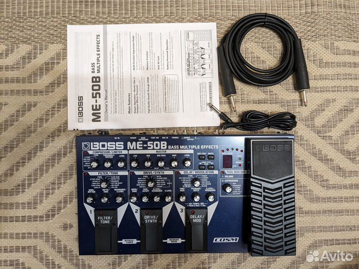 Бас гитарный процессор Boss ME-50B