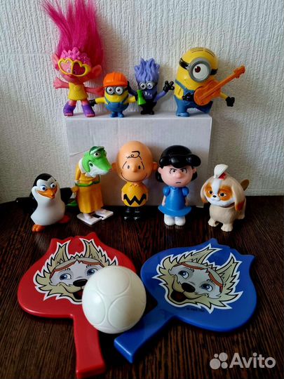 Игрушки из Макдонольдса