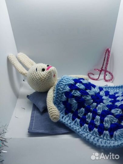 Зайка игровой набор ручная работа