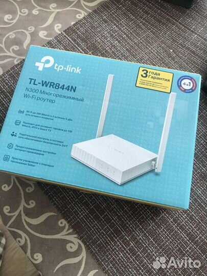 Wifi роутер tp-link n300 tl-wr844n