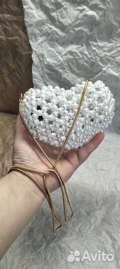 Сумка женская из бусин ручной работы