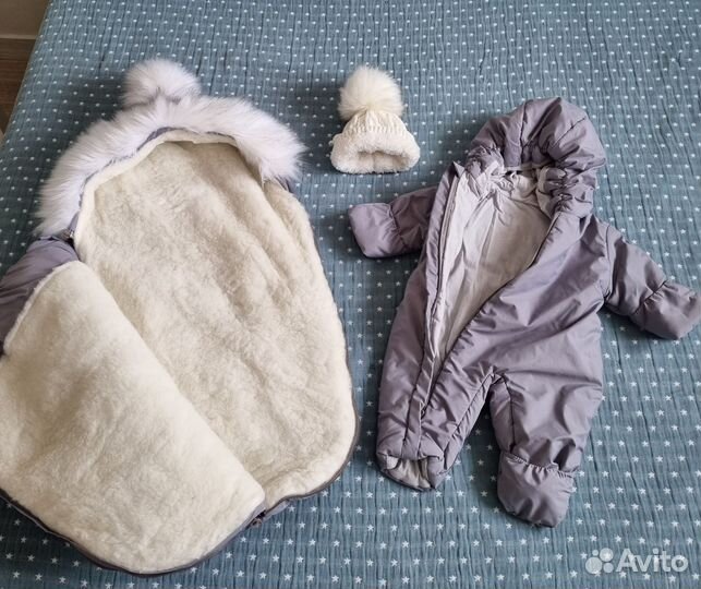 Зимний комплект на выписку