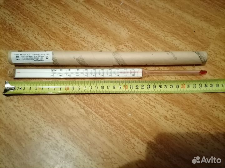 Термометр спиртовой