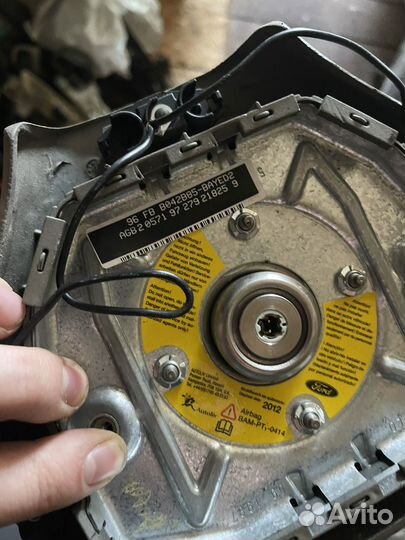 Подушка безопасности в руль fors fiesta mk4