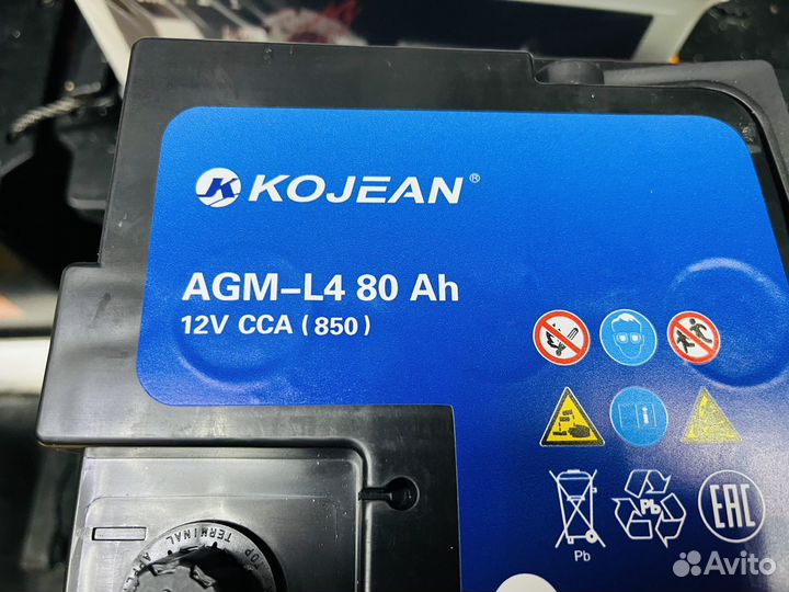 Аккумуляторы AGM 80 ah новые