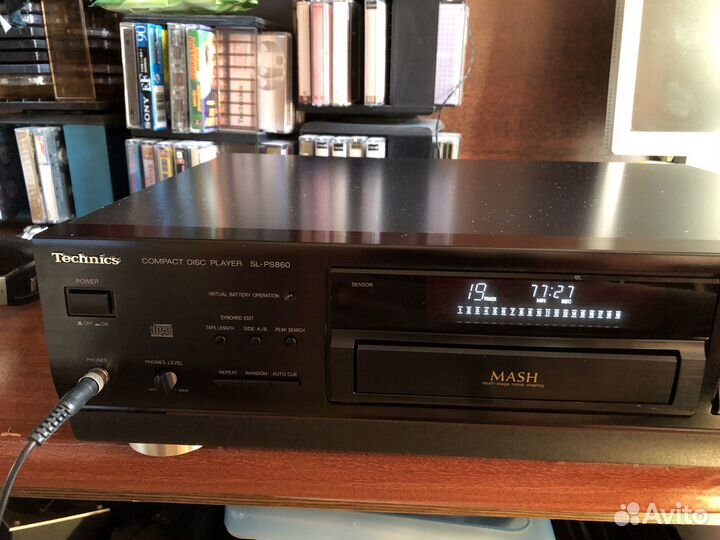 Technics SL-PS860 CD топовывй плейер из Японии