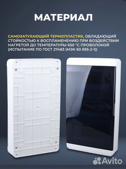 Щиток электрический пластиковый 36