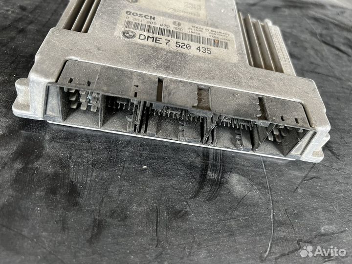 Блок управления двигателем bmw e65 n62