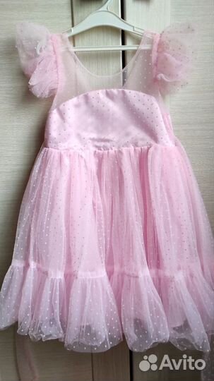 Платье нарядное девочки 122