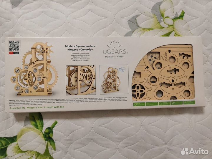 Конструктор деревянный ugears 70005 Силомер