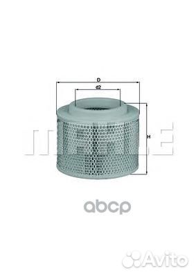Фильтр воздушный LX28081 Mahle/Knecht