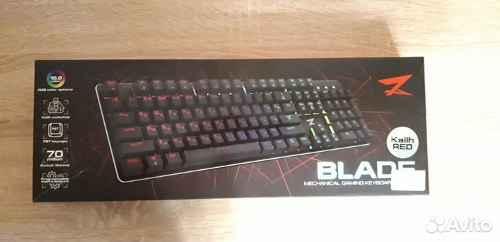 Клавиатура проводная ZET gaming Blade K180