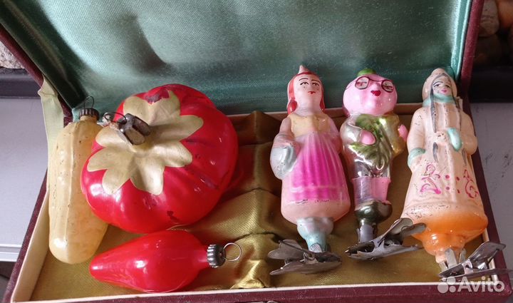 Игрушки на ёлку СССР