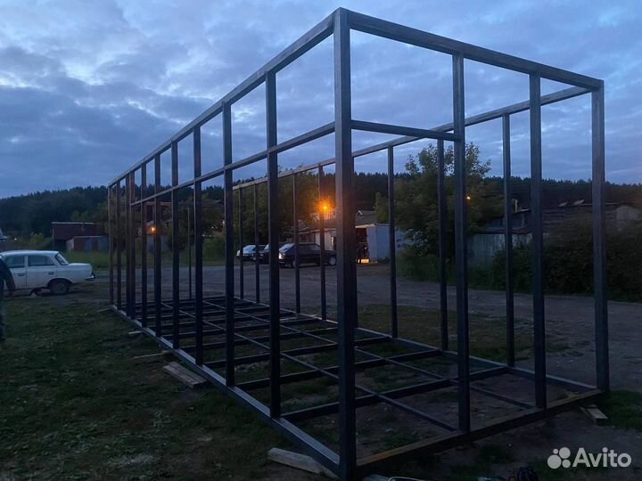 Сварим каркас под любой бизнес павильон/киоск