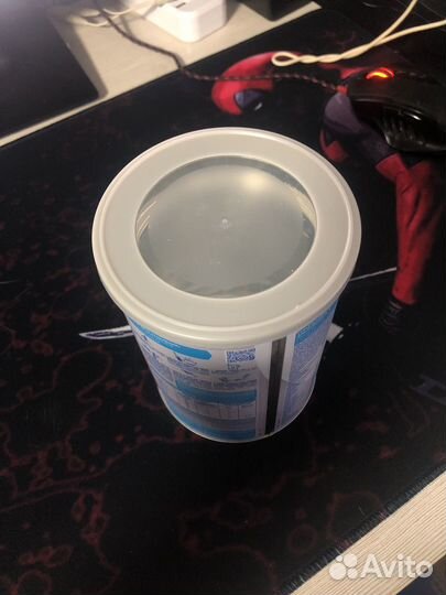 Баночки из под смеси много