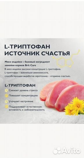 Корм Brit Care 3 кг Sensitive для собак