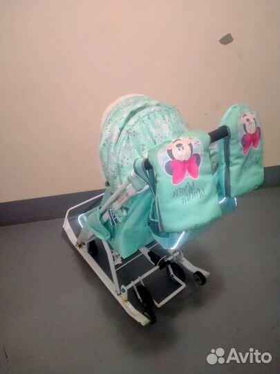 Коляска санки