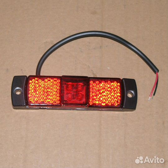 Указатель габаритов 80.3731 красный светодиодный