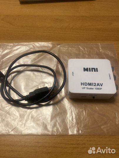 Конвертер hdmi rca