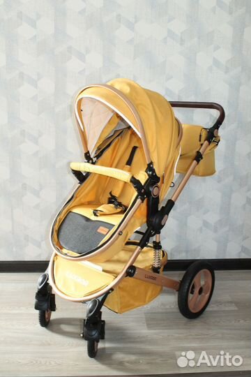 Коляск 2в 1 luxmom 518