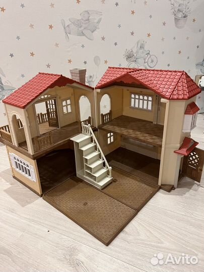 Sylvanian Families большой дом со светом