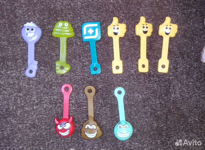 Скрепыши, треснутые, прилипалы, стиратели