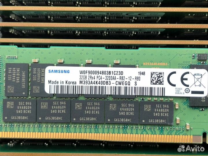 Supermicro сборка H11DSI + 2x epyc 7532(64c/128t)